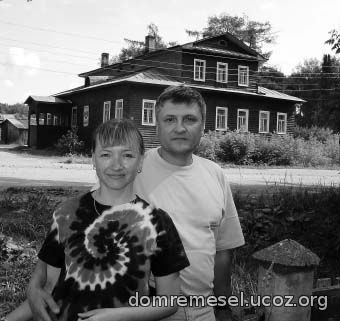 Сергей Горбачев с женой.